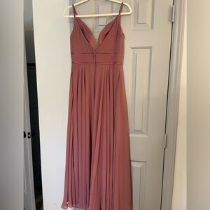 Dusty Rose Formal Dress (small)